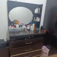 ست تخت خواب دونفره و خوشخواب و کمدو پاتختی|تخت و سرویس خواب|بندر انزلی, آخرخط|دیوار