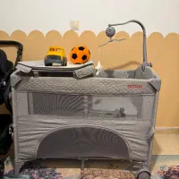 تخت کودک و کالسکه