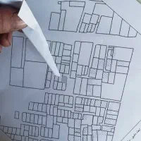 زمین نقلی دو نبش  سند دار