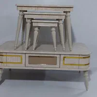 جلو مبلی عسلی جلومبلی مدل ماهور بقل گرد|مبلمان خانگی و میز عسلی|چهاردانگه (تهران), |دیوار