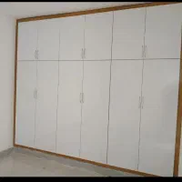 ساخت و نصب انواع کمددیواری MDF(پاک چوب)|جاکفشی، کمد، دراور|باغ ملک, |دیوار