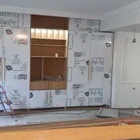 ساخت و طراحی کابینت کمد دیواری تخت تاشو اقساطی|مصالح و تجهیزات ساختمان|تهران, استاد معین|دیوار