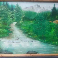 تابلو نقاشی دستی نفیس