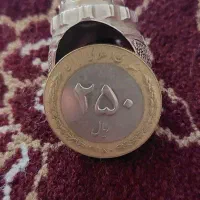 سکه 250 ریالی برنز-نیکل دورنگ