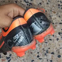 کفش فوتبال استوک نایک مشکی - نارنجی سایز 42|کیف، کفش، کمربند|شوش, |دیوار