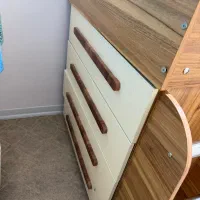 تخت نوجوان و میزتحریر|تخت و سرویس خواب|قزوین, |دیوار