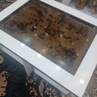 فروش گل میز(میز عسلی) جلو مبلی هایگلاس درجه1 براق|مبلمان خانگی و میز عسلی|کازرون, |دیوار