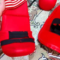 دستکش و هوگو و ساق بند و محافظ بدن مخصوص ورزش رزمی|تجهیزات ورزشی|مشهد, بهاران|دیوار