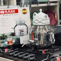 کتری قوری استیل کف چدن|قوری، کتری، قهوهساز دستی|قم, امامزاده ابراهیم|دیوار