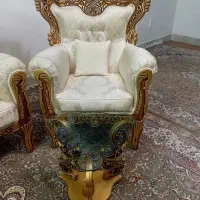 مبل سلطنتی ۷ نفره|مبلمان خانگی و میز عسلی|شاهرود, |دیوار