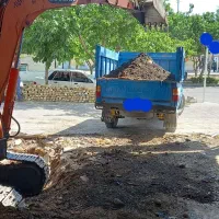 حمل خاک نخاله شن ماسه مصالح نیسان کمپرسی سراسرمشهد|خدمات حمل و نقل|مشهد, عبادی|دیوار