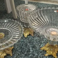 سرویس پذیرایی بلوری پایه دار