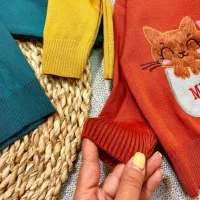 بافندگی کاموا عمده- بلوزجات ریز بافت پسردختر|کفش و لباس بچه|کرج, پارک علم و فناوری البرز|دیوار