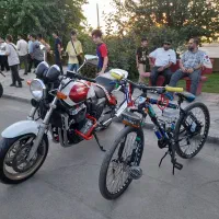 دوچرخه لوازمی قیمت توافقی و معاوضه با bmx