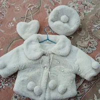 پالتو بچه گانه نو که فقط دوبار پوشیده شده