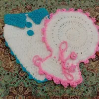 لیف حمام طرحدار و عروسکی زیبا