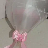 دسته گل ربانی صورتی سفارش در هر رنگ و عد