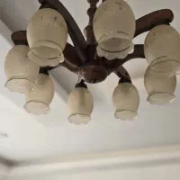 لوسترچوبی|لوستر و چراغ آویز|ازنا, |دیوار