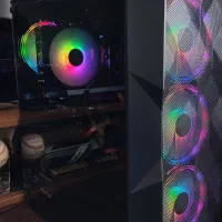 کیس گیمینگ I3 12100f و RTX 2060 SUPER