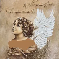 فروش تابلو نقاشی دکوراتیو فرشته