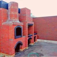 شومینه آجری  منقل  باربیکیو|بخاری، هیتر، شومینه|نجف‌آباد, بازار|دیوار