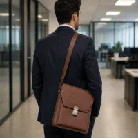 کیف اداری رنگ شتری