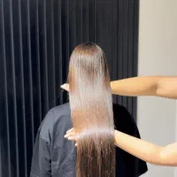 کراتینه مو برای یلدا فقط با هزینه مواد|خدمات آرایشگری و زیبایی|بندر انزلی, لیچارگی حسن رود|دیوار