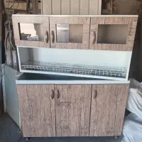 کابینت پایین و بالا در حد نو