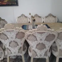 میزغذاخوری سلطنتی هشت نفری|میز و صندلی غذاخوری|صفادشت, |دیوار