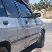 پراید نقره ای مدل 85 دوگانه دستی