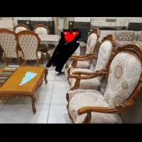 ست مبلمان سلطنتی فرانسوی ۹ نفره و غذاخوری ۶ نفره|مبلمان خانگی و میز عسلی|تهران, شهرک پاسداران|دیوار