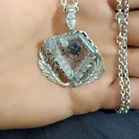 زنجیر و توسینه ای نقره|جواهرات|خمینی‌شهر, |دیوار