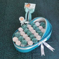 گل روبانی  گل|گل مصنوعی|بندر کنگان, |دیوار