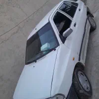 پراید سواری سفید  مدل ۹۲