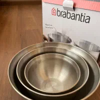 سه کاسه استیل برابانتیا