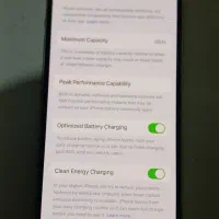 آیفن ۱۳ نرمال ch دو سیم کارت ۱۲۸ سفیدرنگ باطری ۹۶