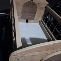 تخت گهواره کودک|تخت و سرویس خواب|نسیم‌شهر, |دیوار