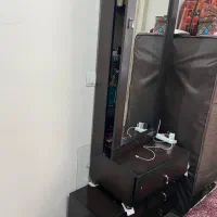 تخت با دراور و وسایل....|تخت و سرویس خواب|مهرگان, |دیوار