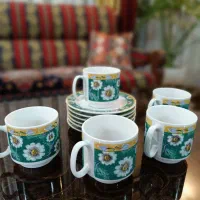 فنجان و نعلبکی زیبا و کلکسیونی