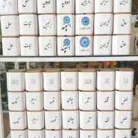 فروش عمده و خرده بانکه و جا ادویه سرامیکی درب چوبی|ظروف نگهدارنده، پلاستیکی، یک‌بارمصرف|شیراز, فضل‌آباد|دیوار