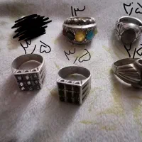 انگشتر مردانه اصل نقره|جواهرات|بجنورد, |دیوار