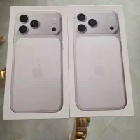 گوشی ایفون ۱۷ پرو مکس zaa نقره ای