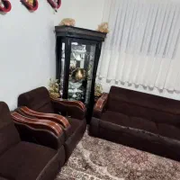 یک دست مبل نه نفرویک ساعت ویک بوفه|حراج|دهگلان, |دیوار