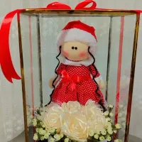 باکس شیشه ای عروسک دار