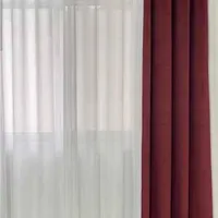 پرده حریر ودکور پرده مخمل کتان ترک پانچ نونو