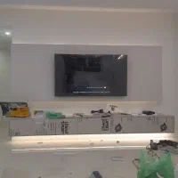 بازسازی نوسازی ساختمان کناف نقاشیTV تی وی وال رم|خدمات پیشه و مهارت|تهران, ارامنه|دیوار