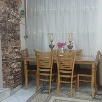 میز نهارخوری ۶ نفره ، چوب راش گرجستان