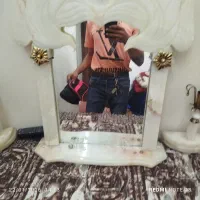 آینه و شمعدان مرمر