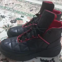 کفش چرم ساقدار