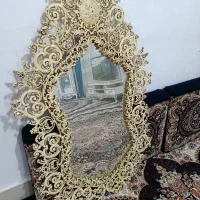 آینه و شمعدون در حد نو